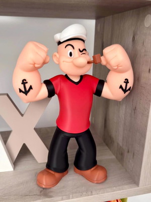 Popeye συλλεκτική φιγούρα καινούργια, εντυπωσιακή λεπτομέρεια 29cm