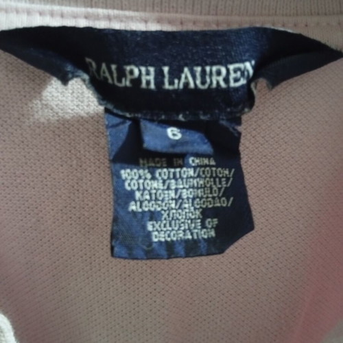 Ralph Lauren kids dress, age 6, pink
