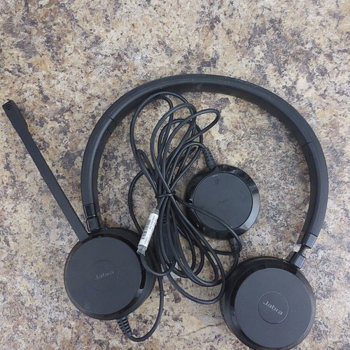 Jabra GN HSC016 wired stereo headset with USB and noise-cancelling microphone