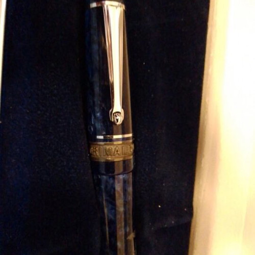 Delta Grimaldi Group collectible pen with 14k gold and 925 silver tip