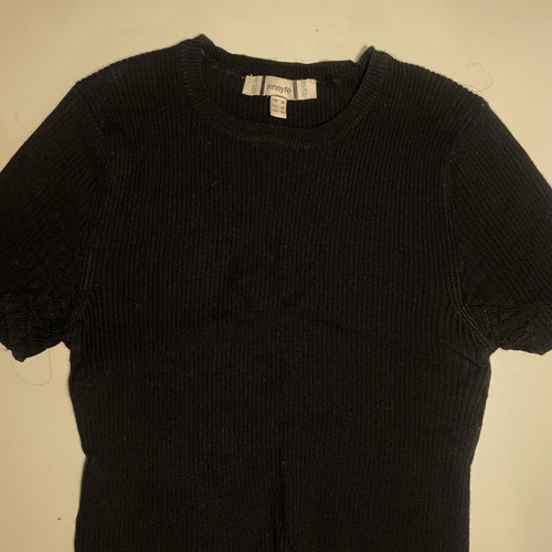 Jennyfer short top size M like new, black