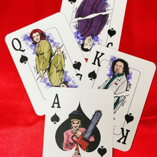 Greek TV Series Illustrated Collectible Playing Cards