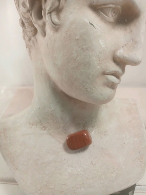 Red jasper 10x15 mm new from personal collection