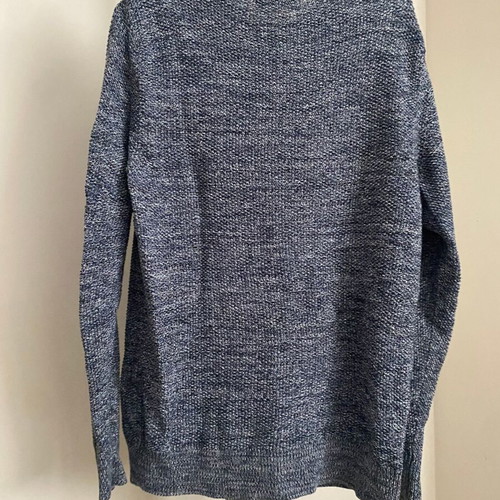 Knit jumper Reserved Large like new, blue melange
