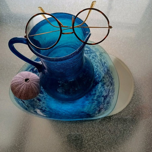 Eyeglasses used, very lightweight, gold color