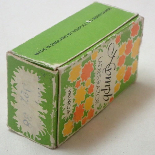 Vintage Nymph Ladies 3-piece shaving razor like new with original box
