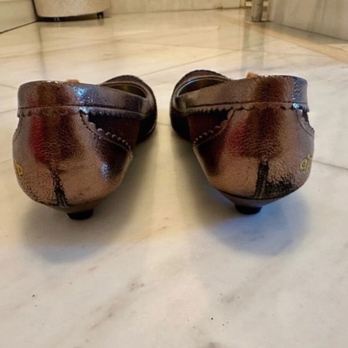 Piston brown/bronze ballerinas size 37 like new, low heel