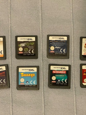 Κασέτες DS μεταχειρισμένες, πακέτο 8, Nintendo