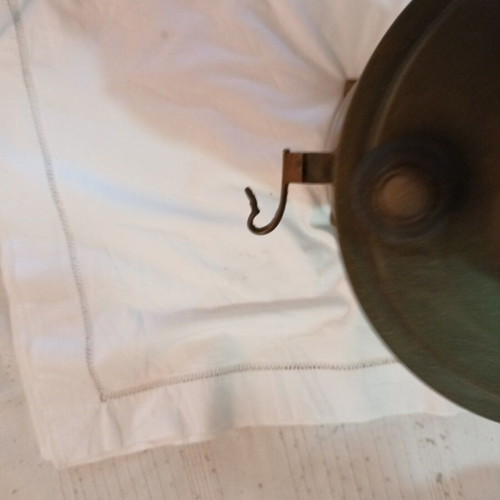 Old Russian Samovar in brass