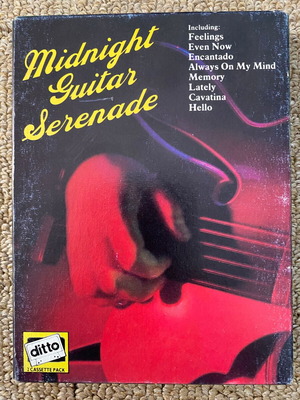 Midnight Guitar Serenade two-cassette music pack