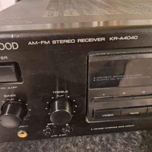 Kenwood KR-A4040 AM/FM stereo receiver used