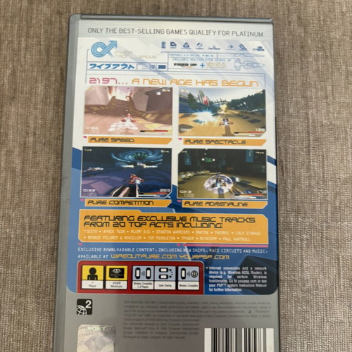 Wipeout Pure PlayStation Portable PSP used, English full