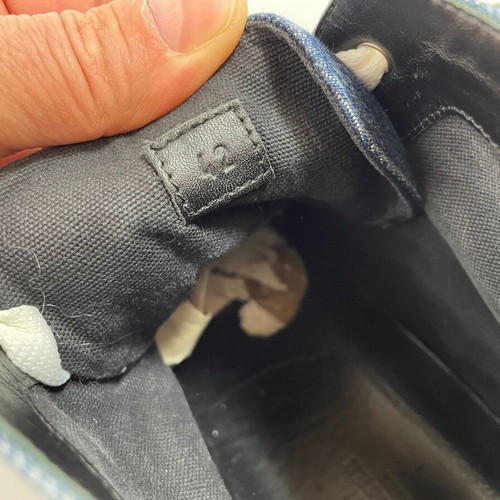Hermes denim Climb sneakers used, size 42, blue