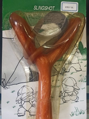 Slingshot collectible made of celluloid new