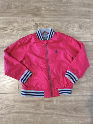 Timberland jacket for boys 5-6 years like new, red, spring/fall