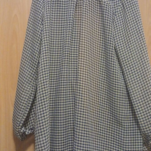 M&S Long Shirt XXL White and Blue Striped like new