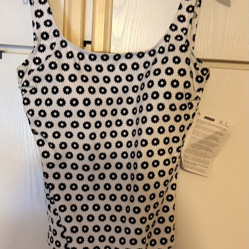 Tory Burch one-piece swimsuit new, size S, black and white