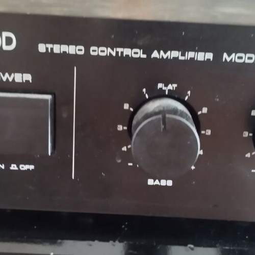 Kenwood Basic C1 preamplifier and NAD 2600 high-end power amplifier