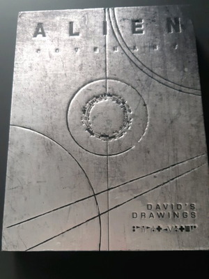 Alien Covenant David's Drawings book like new, English