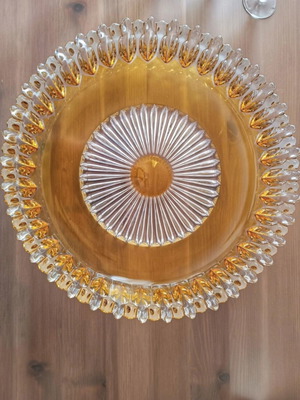 Vintage serving platter like new for sweets and fruits