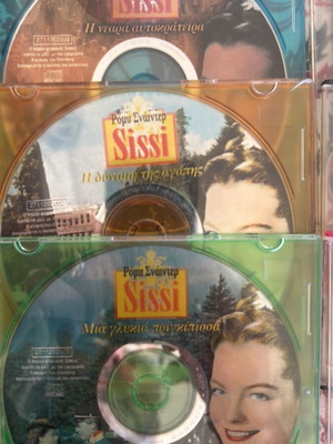 Sissi DVD complete series set of 6 with subtitles like new