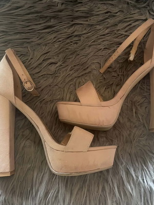 Beige pumps size 39 used