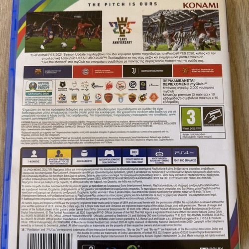 Pes 2021 Season Update PS4 game