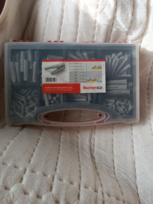 Fischer UX+SX plugs 290 pcs in durable box new