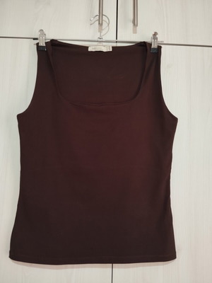Zara blouse like new, brown, size L