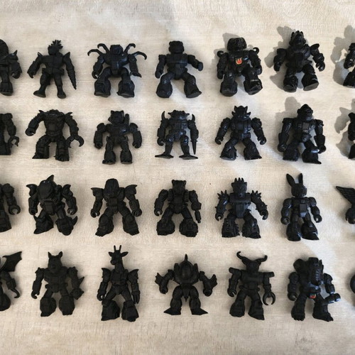 Teratomachoi full series black color 28 figures like new