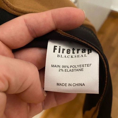 Firetrap jacket new, brown, size M