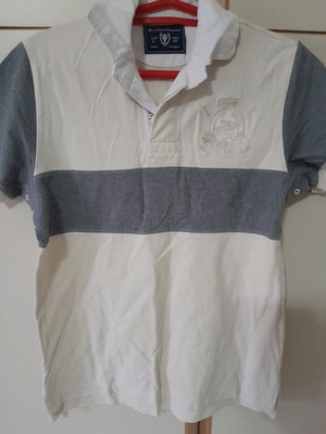 SferaUrban Vintage Polo μέγεθος L μεταχειρισμένο, άσπρο