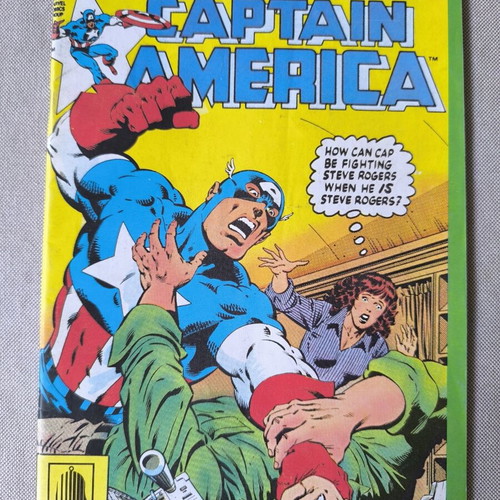 Captain America #2 comic like new, rare vintage Greek edition