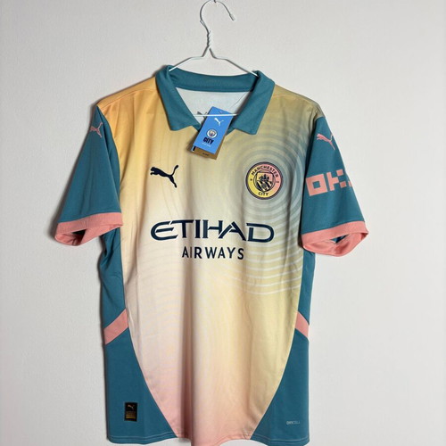 Manchester City Erling Haaland jersey size M 2024-25 fourth kit