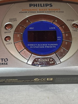 Philips AQ6688 φορητό κασετόφωνο walkman μεταχειρισμένο