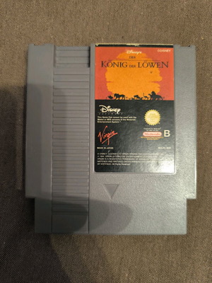Lion King παιχνίδι Nintendo Entertainment System μεταχειρισμένο, γερμανικό