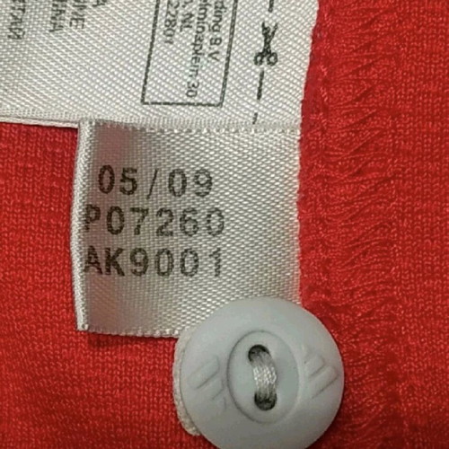 Adidas rugby Toyota jersey refurbished, size S