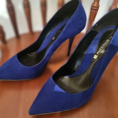 Roua Blue Women's Pumps like new, high heel, size 40