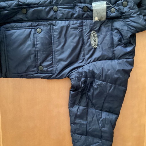 Argus kids jacket new, size 10, dark blue