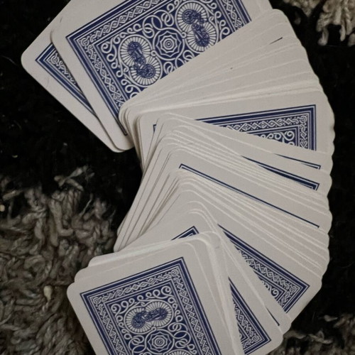 Old Trophy PVC playing cards like new