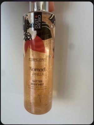 Vanilla perfume with glitter new