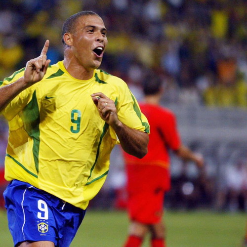 Brazil National Team Jersey Mudial 2002 Number 9 Ronaldo like new