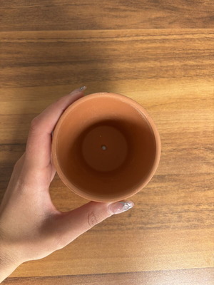 Mini terracotta planter new