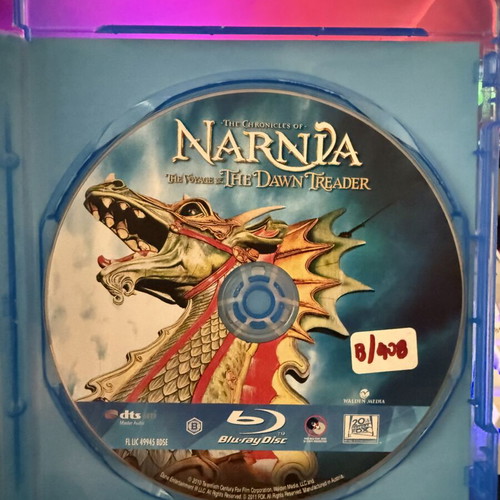 The Chronicles of Narnia Blu-ray trilogy like new, dubbed and subtitled