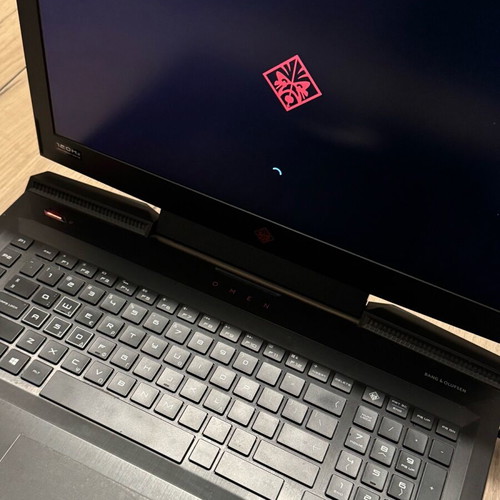HP OMEN 17 Gaming Laptop used with i7, GTX 1070, 120Hz, SSD