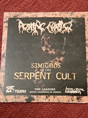 Rotting Christ Semigods of the Serpent Cult CD used, heavy metal
