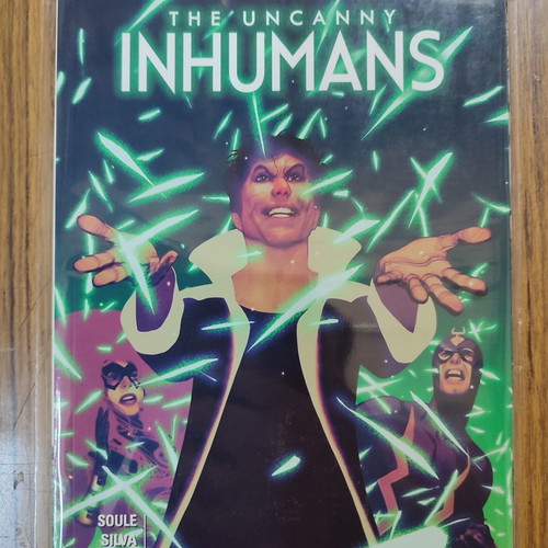 Uncanny Inhumans Marvel Comics trade paper back used, English