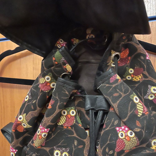Multicolor backpack bag like new