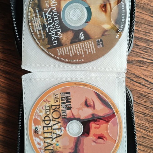 Loose DVD collection of 20 American and Greek films like new with subtitles