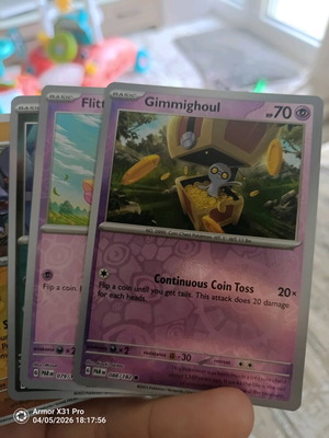 Pokemon Gimmighoul (PAR 088) Holo Rare like new